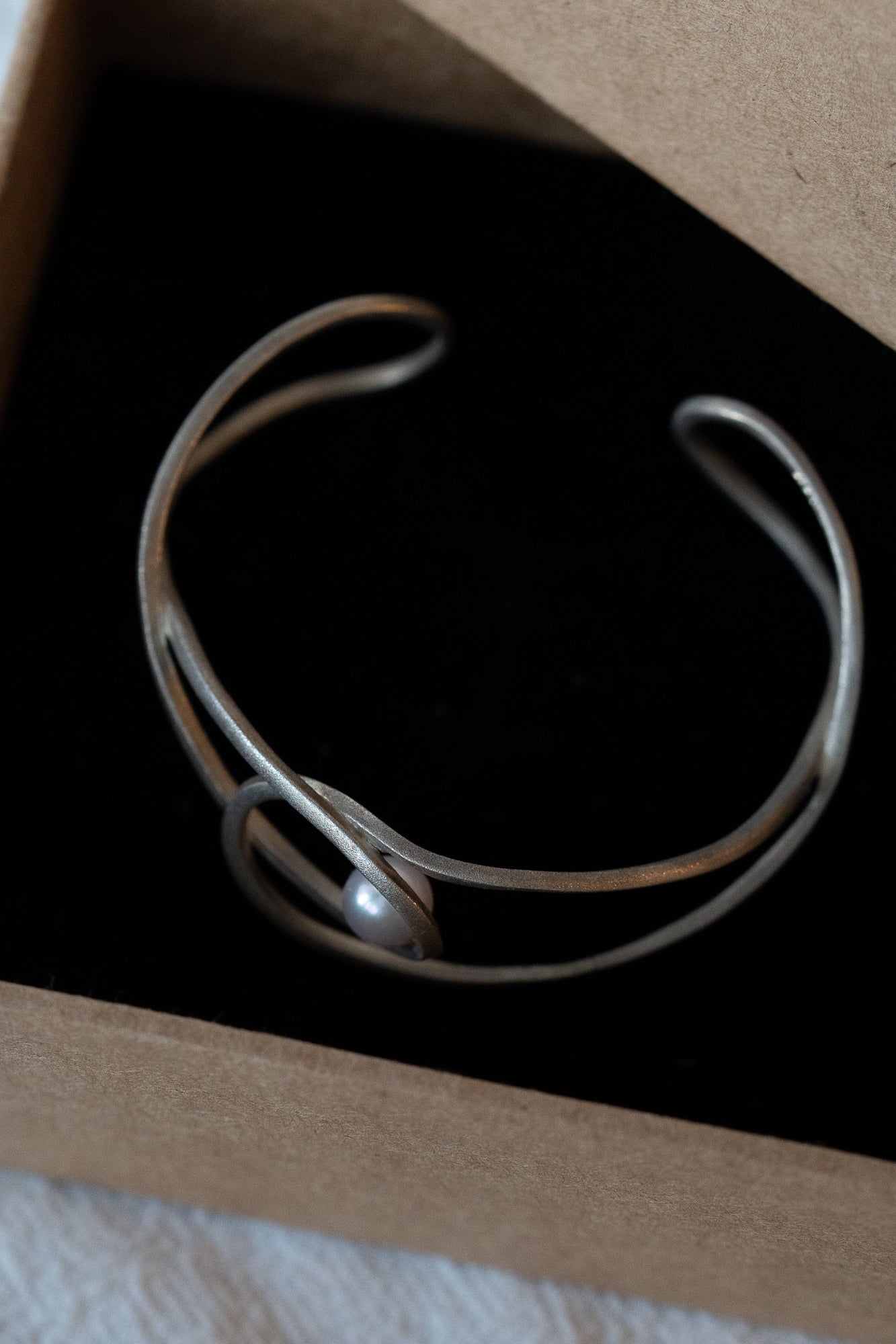 Converge Pearl Bangle