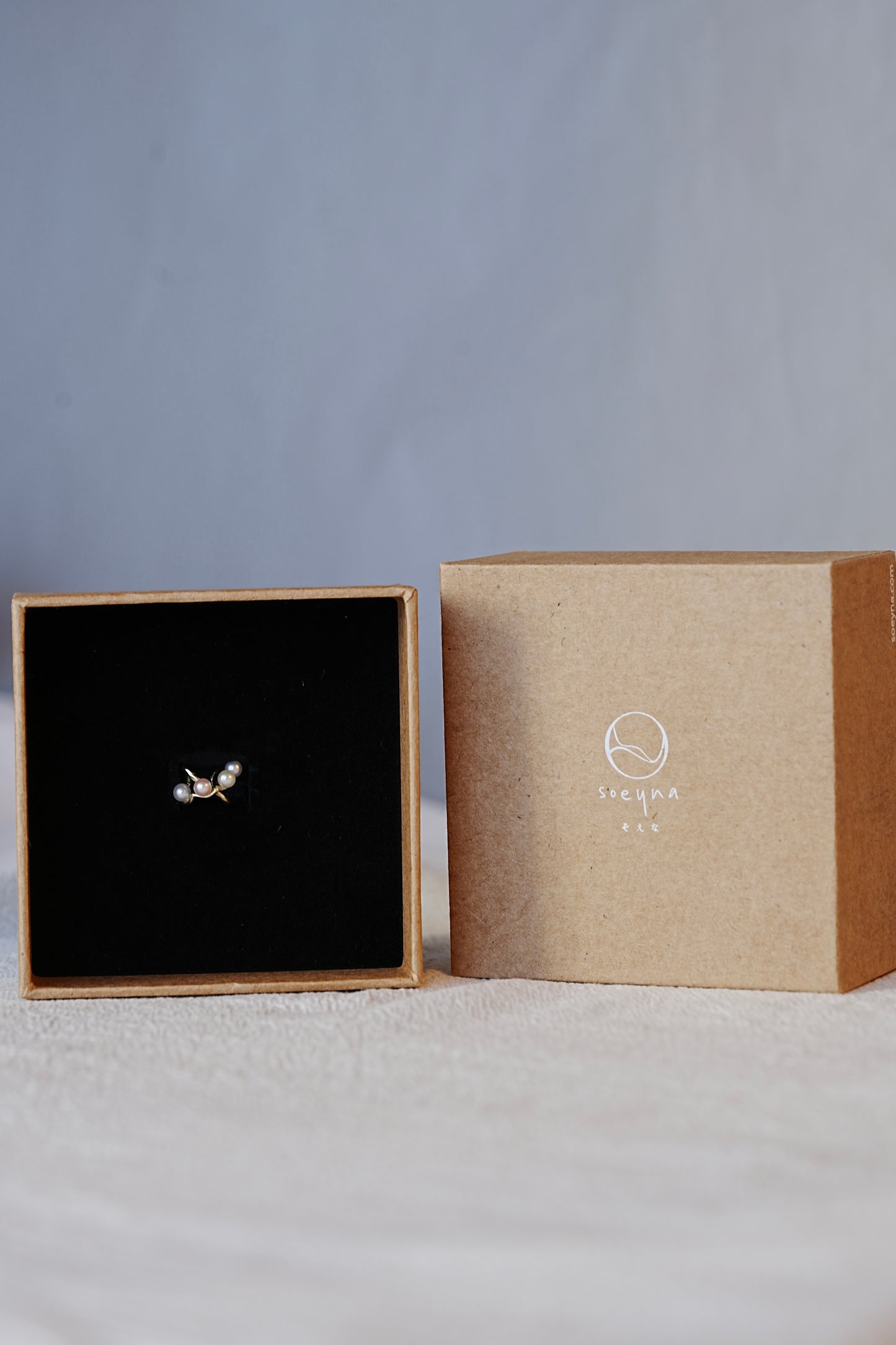 Four Pearl Vine EarCuff