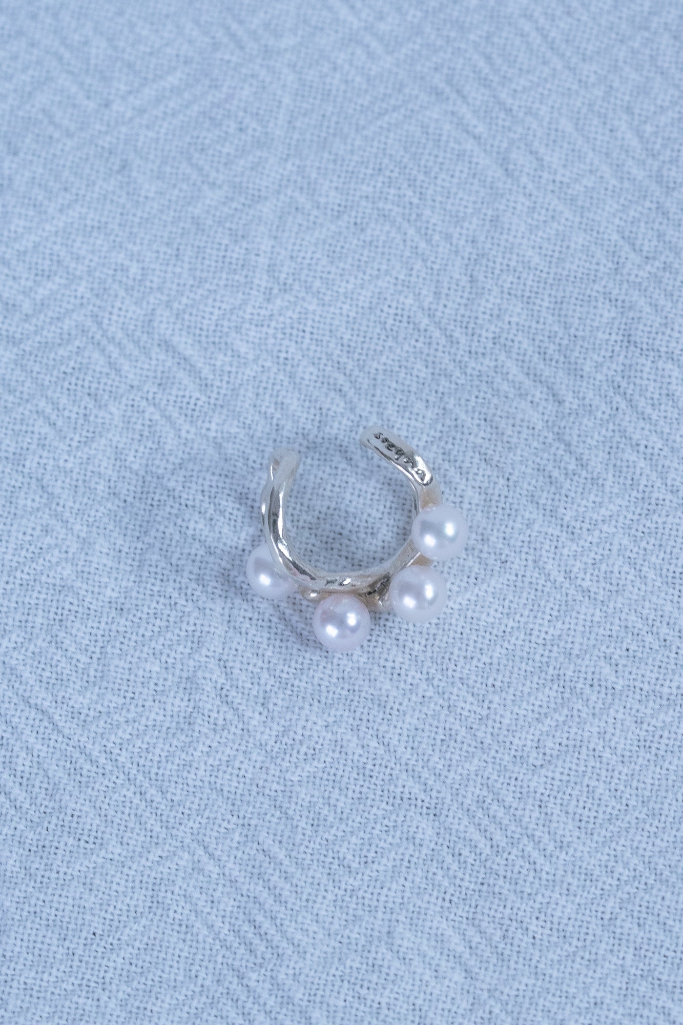 Four Pearl Vine EarCuff
